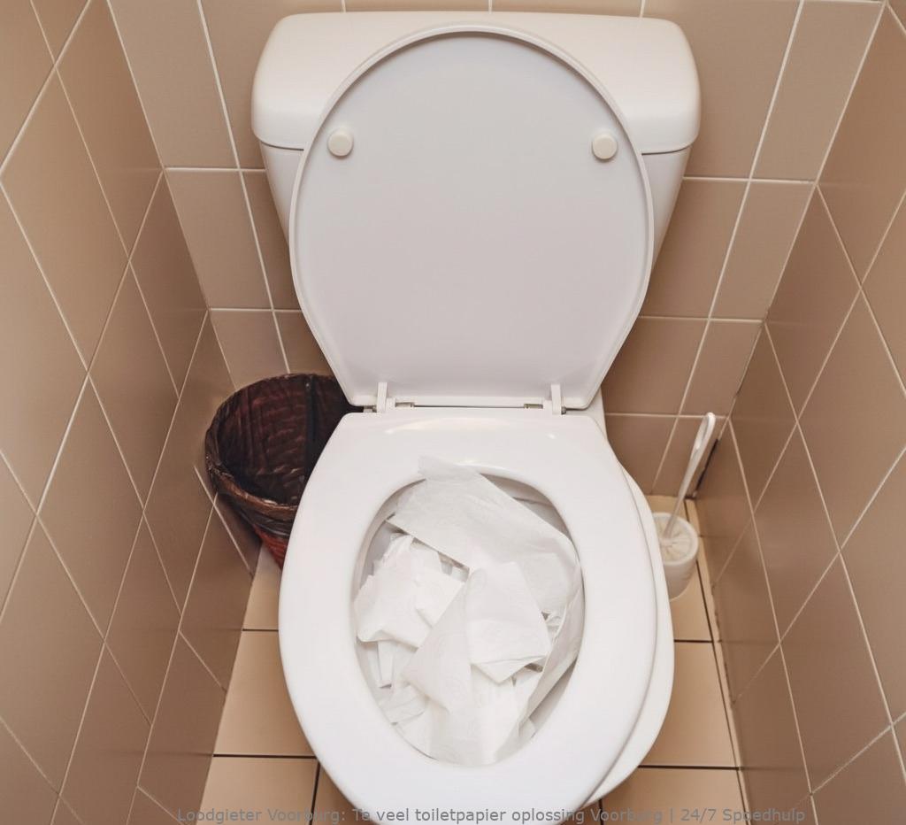 Te veel toiletpapier oplossing Voorburg | 24/7 Spoedhulp